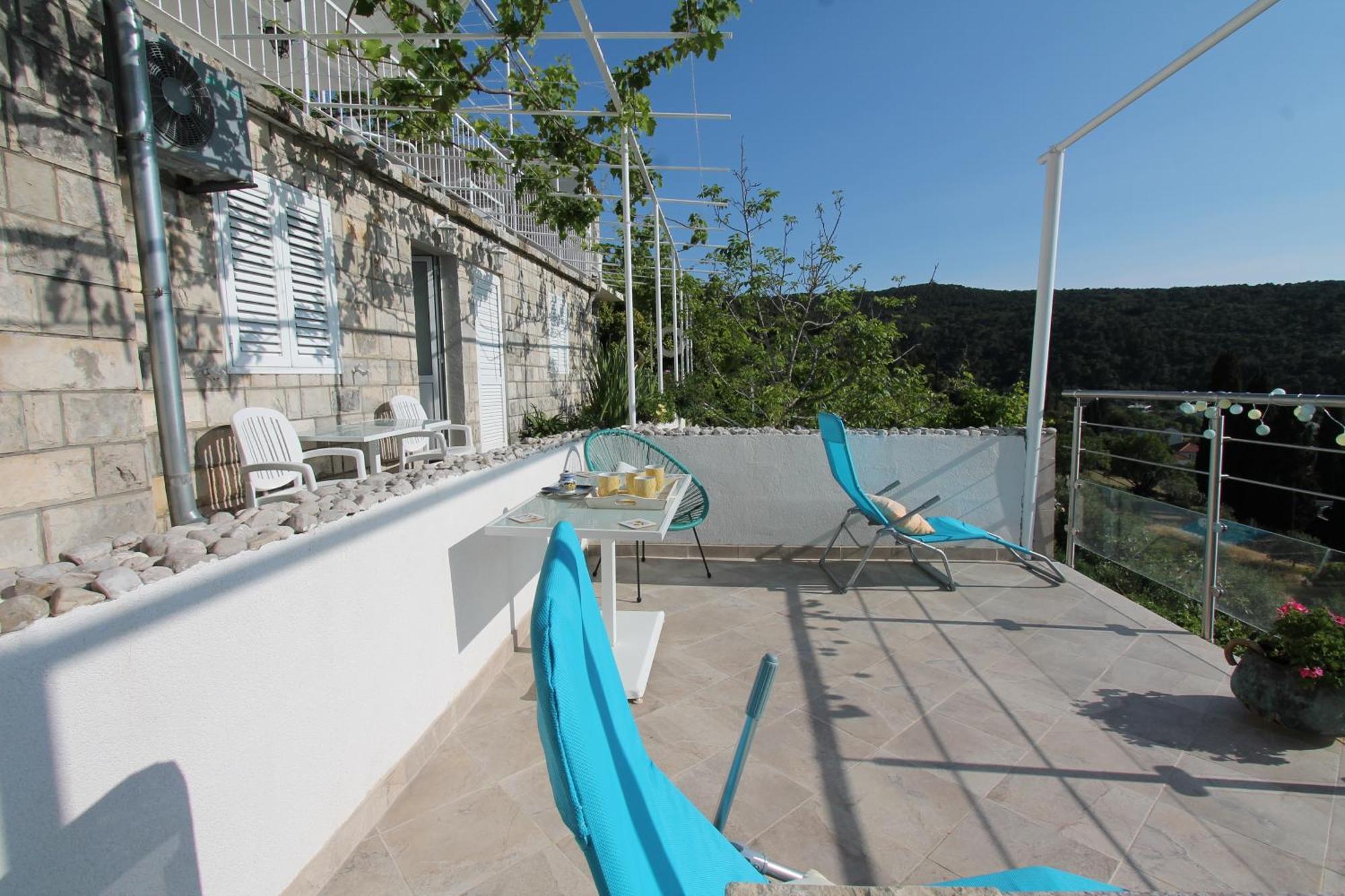 Apartments Cervelin Lopud Rum bild